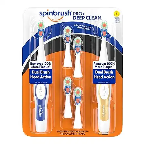 Spinbrush Pro+ Deep Clean Value Pack