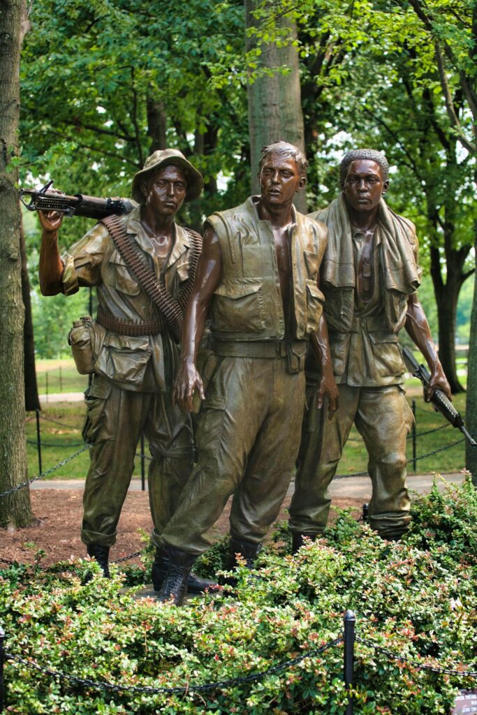 Vietnam Soldier Statue