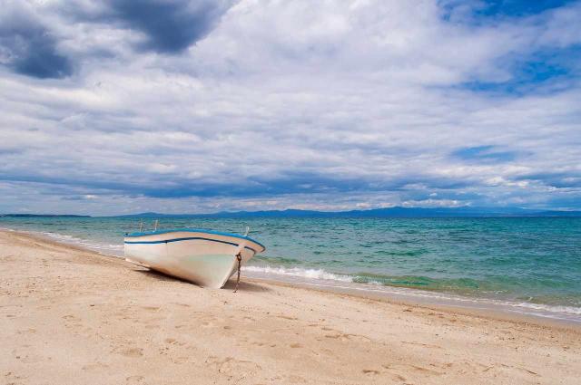 Beach scene for color palette inspiration