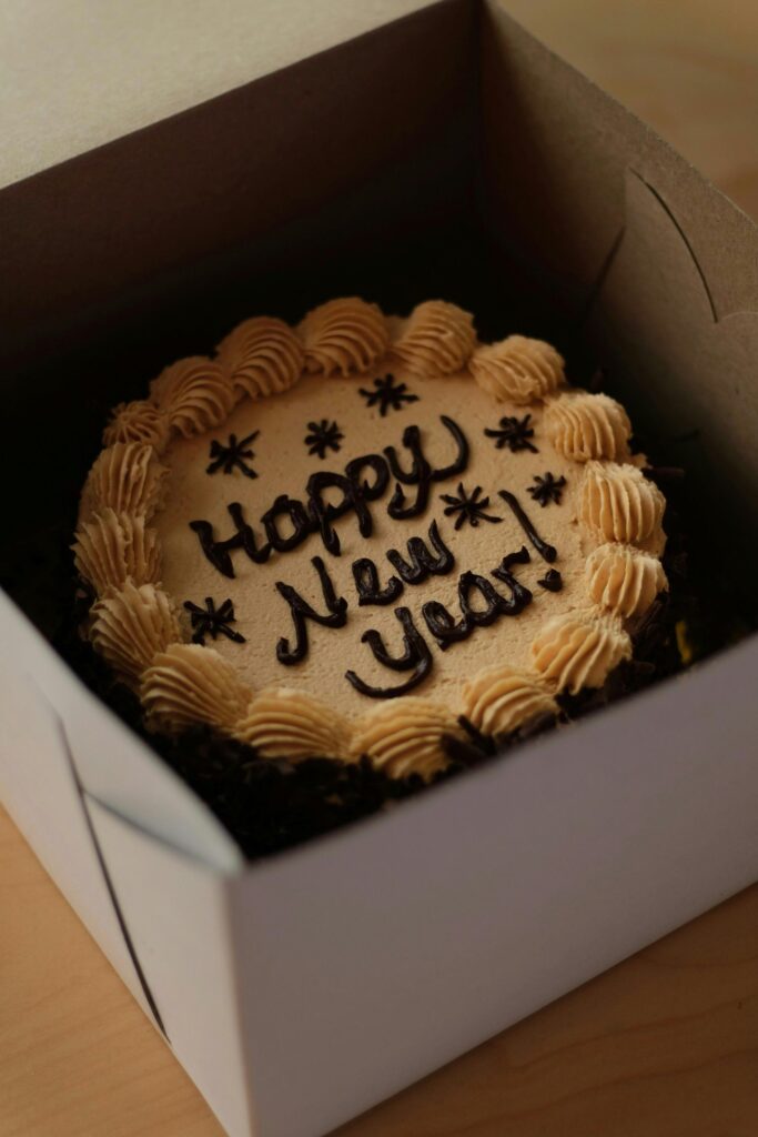 new years cake