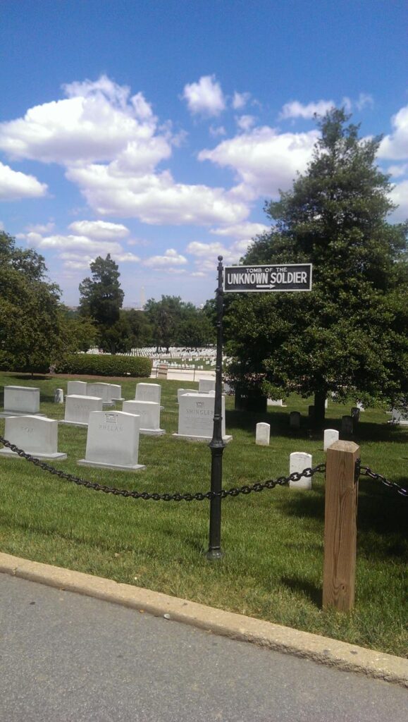 unknown soldier sign