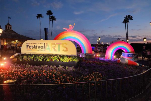 festival of arts sign