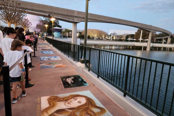 festival of arts sidewalk chalk