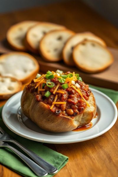 chili baked potato