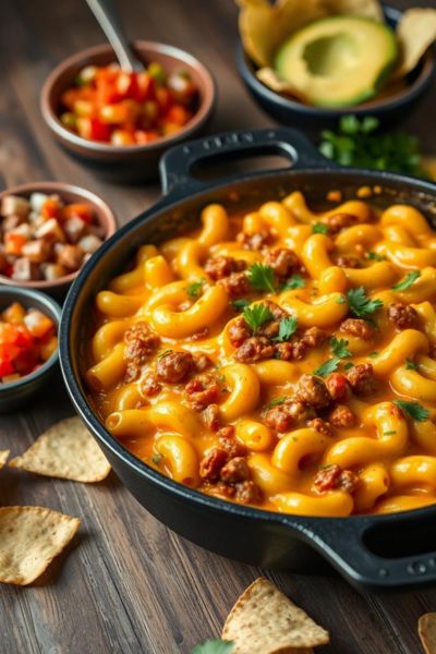 chili macroni and cheese