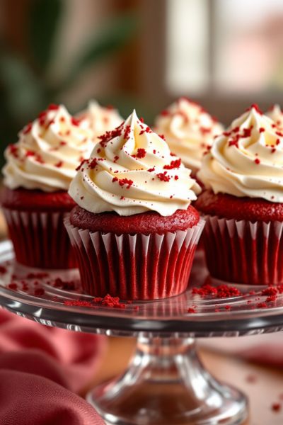 red velvet cupcakes