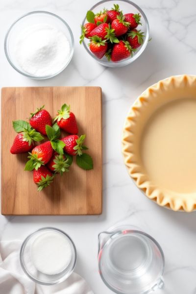 strawberry pie ingredients