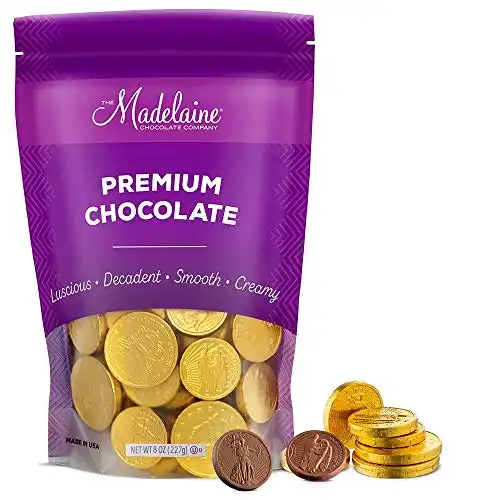 Madelaine Premium Milk Chocolate Gold Coins