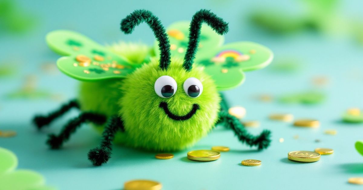 DIY St. Patrick's Day Luck Bugs