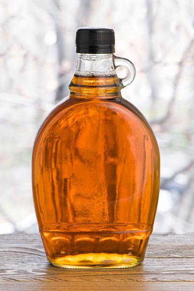 Maple Syrup on counter