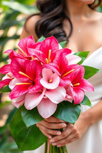 beach wedding bouquet