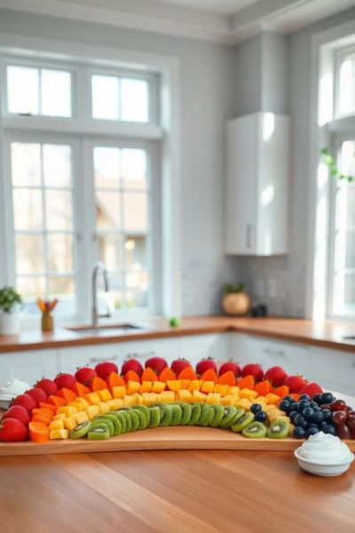 rain fruit tray