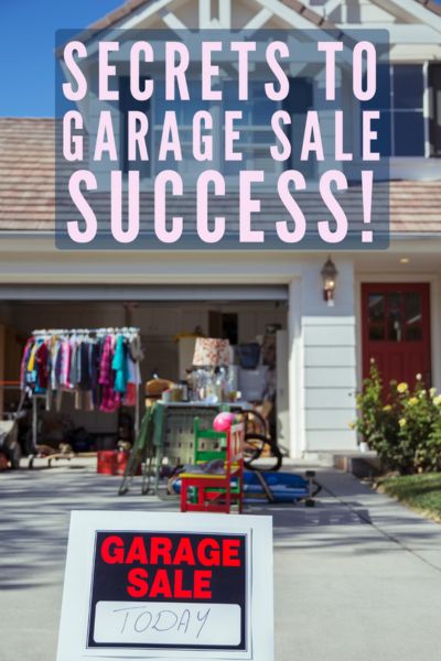 Get ready to score big at your next garage sale pin