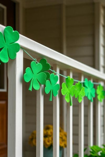 shamrock garland