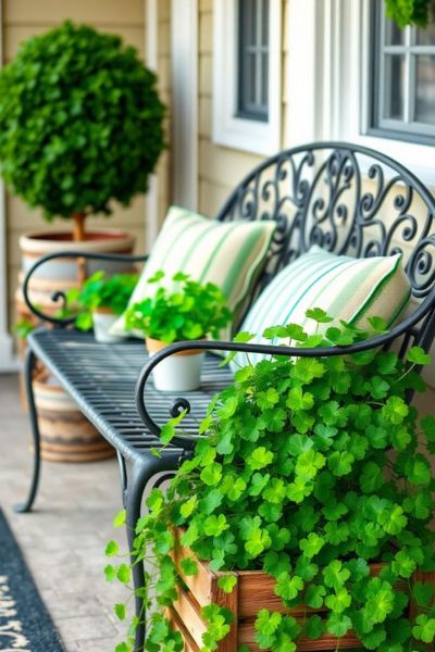 st. patricks day porch