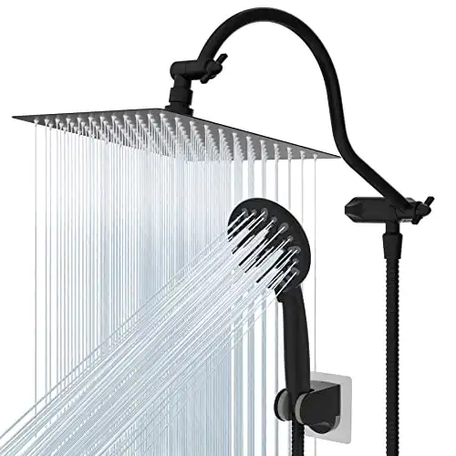 Hibbent All Metal High Pressure Rainfall Showerhead